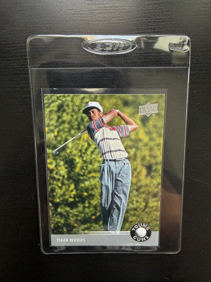 TIGER WOODS YOUNG GUNS ROOKIE