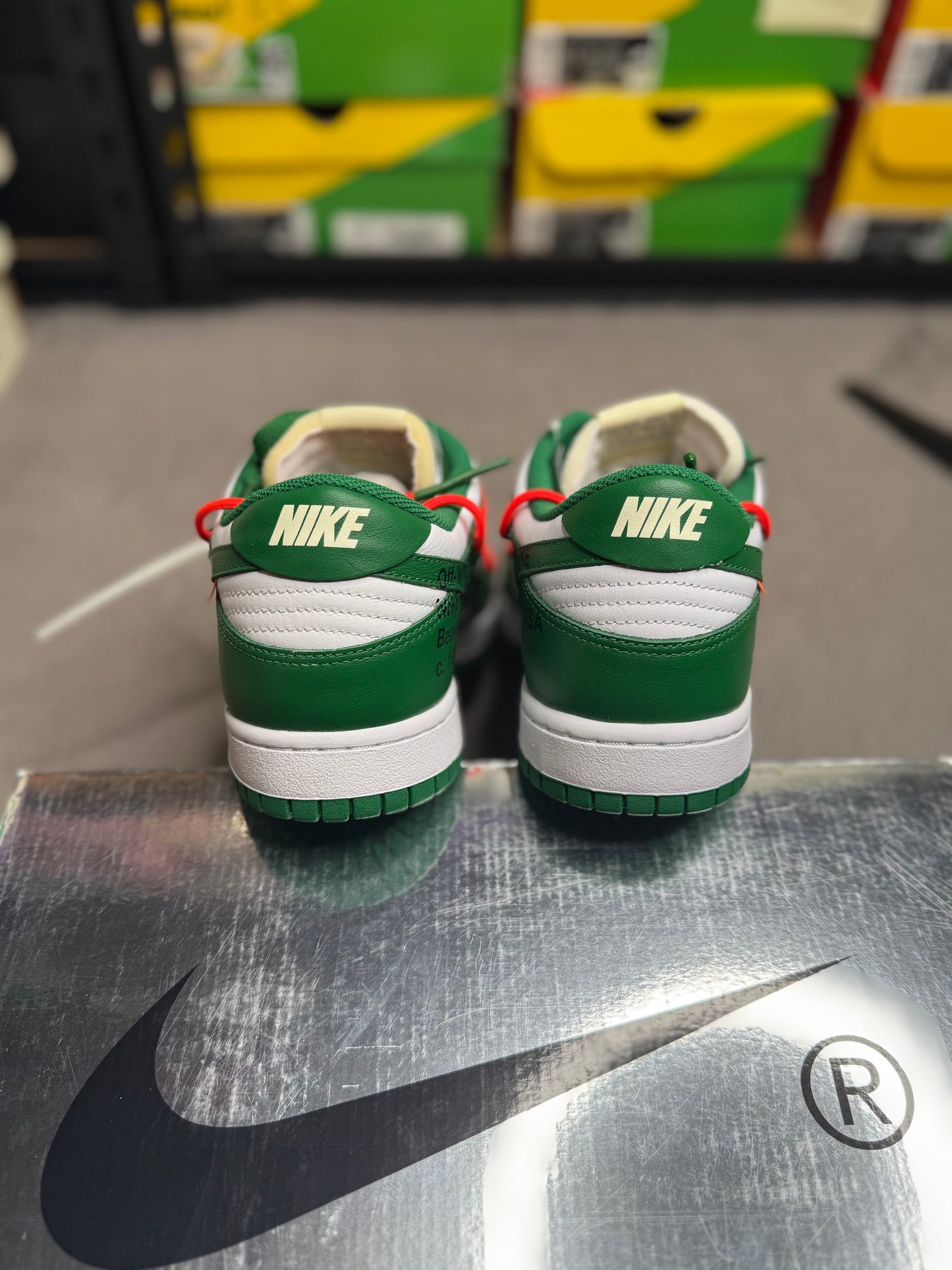 OFF WHITE PINE GREEN