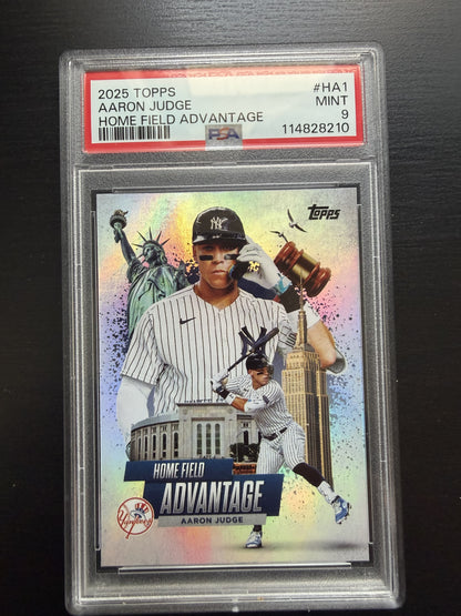 AARON JUDGE 2025 HOMEFIELD ADVANTAGE PSA 9