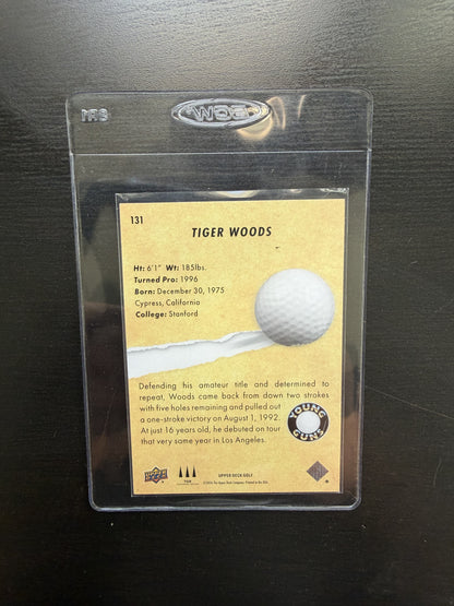 TIGER WOODS YOUNG GUNS ROOKIE