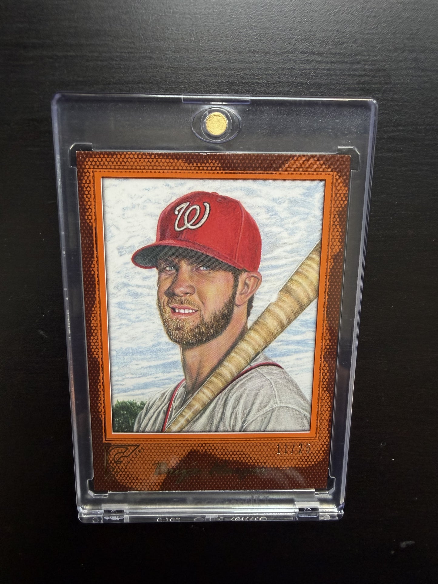 BRYCE HARPER 2017 GALLERY ORANGE #11/25