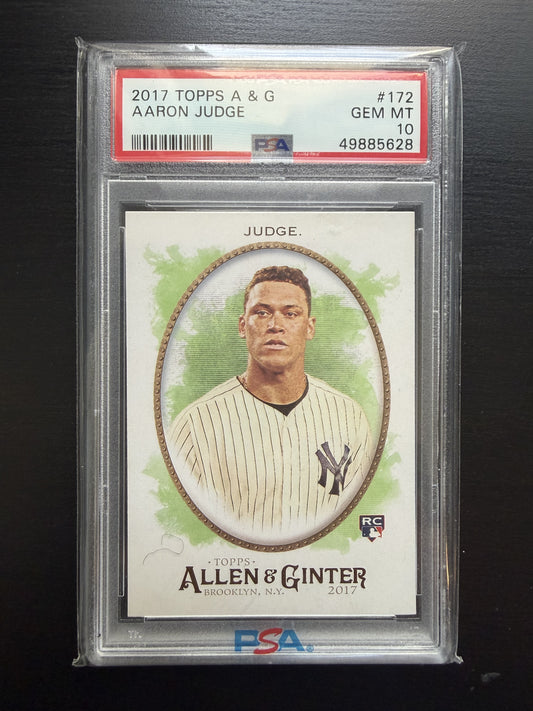 AARON JUDGE 2017 ALLEN & GINTER PSA 10
